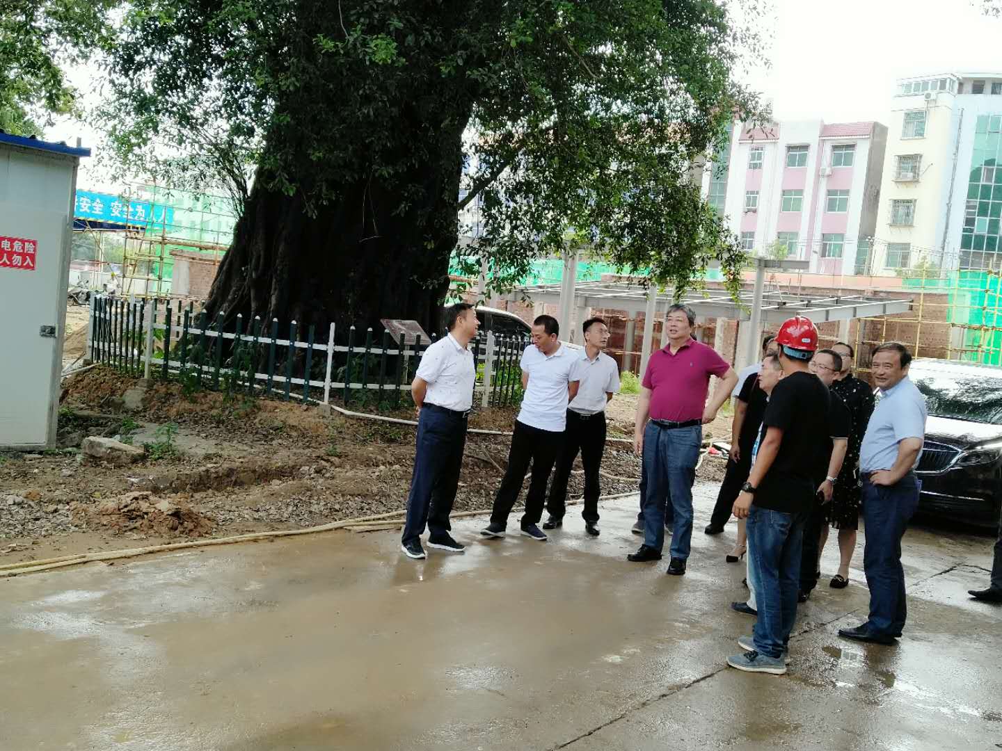 省水投集團副總經(jīng)理郭佩然、農(nóng)發(fā)行江西分行基礎(chǔ)設(shè)施處處長萬俊勇一行調(diào)研會昌縣水生態(tài)文明建設(shè)工程ppp項目